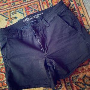 Black American eagle shorts